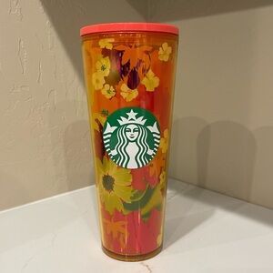 Starbucks Strawberry Fields 2022 Cold Tumbler Cup 24 Oz Venti